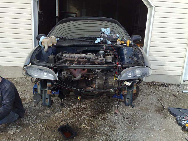2002 Pontiac Sunfire 2.2L Ecotec Engine Swap