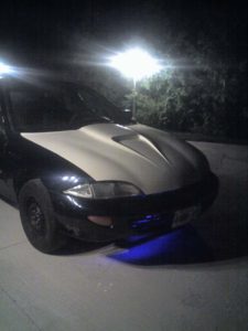 Pontiac Sunfire Front Bumper Blue Underglow
